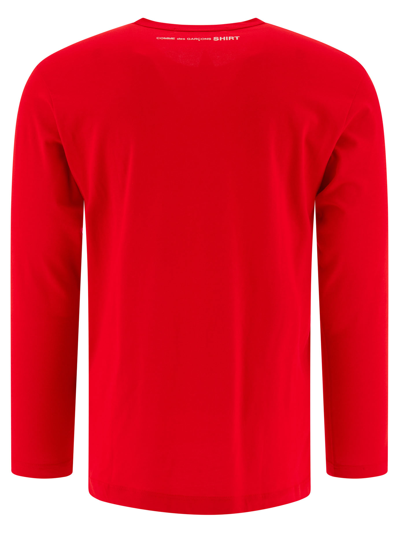 COMME DES GARçONS SHIRT Red Cotton t-shirt